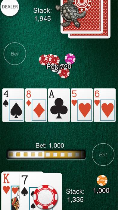 Heads Up: Hold'em (1-on-1 Poker) Uygulama ekran görüntüsü #4