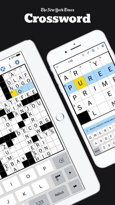 The New York Times Crossword App preview #1