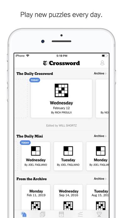 The New York Times Crossword App preview #2