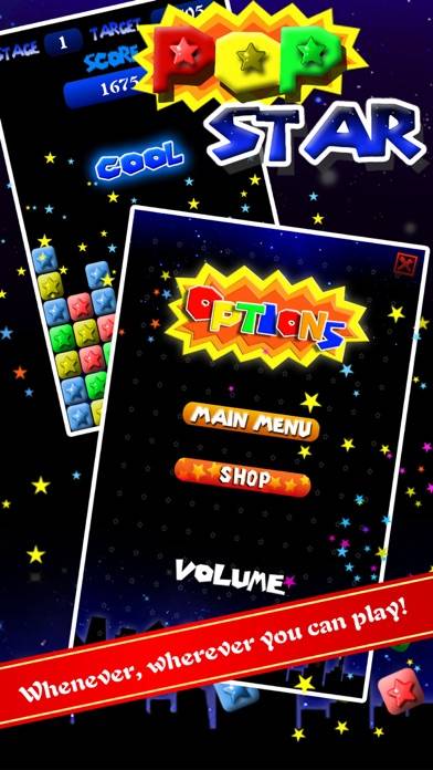 PopStar!-stars crush App skärmdump #4