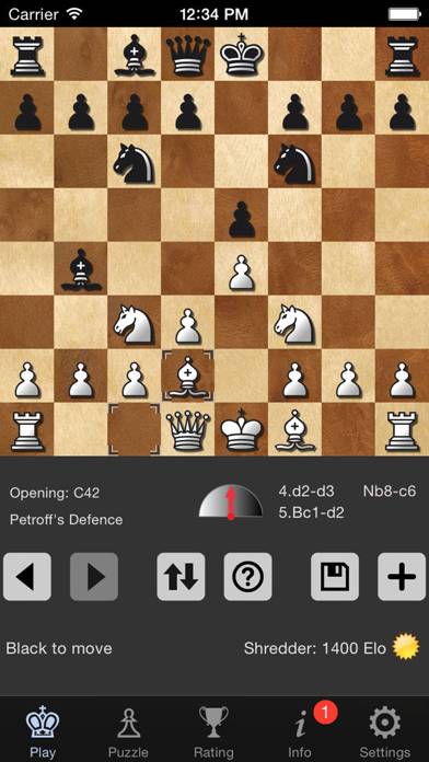 Shredder Chess ekran görüntüsü
