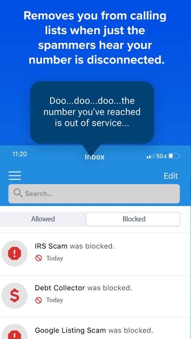 YouMail: Block Spam on iPhone App screenshot