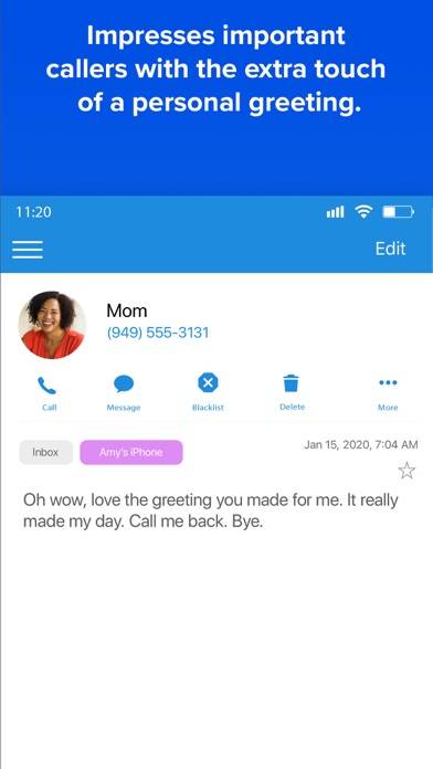 YouMail Voicemail & Spam Block App screenshot #4