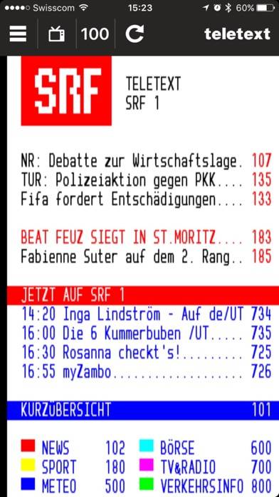 Teletext App screenshot