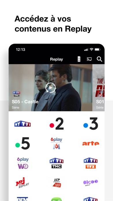 TV d'Orange • Direct & Replay Capture d'écran de l'application #4