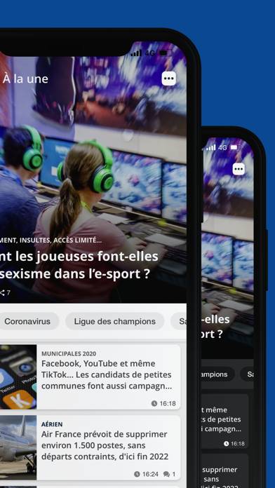 20 Minutes, news en continu Capture d'écran de l'application #2