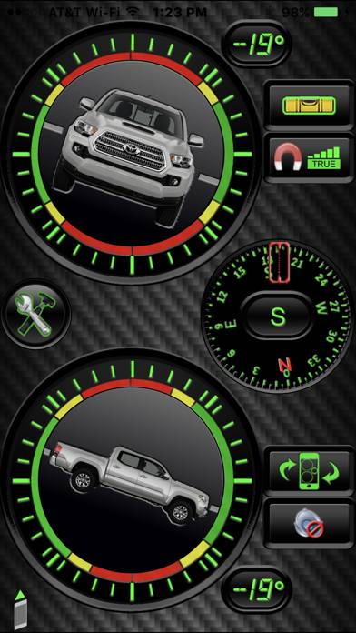 Vehicle Clinometer Captura de pantalla de la aplicación #2