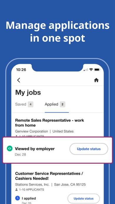 Indeed Job Search App skärmdump #6