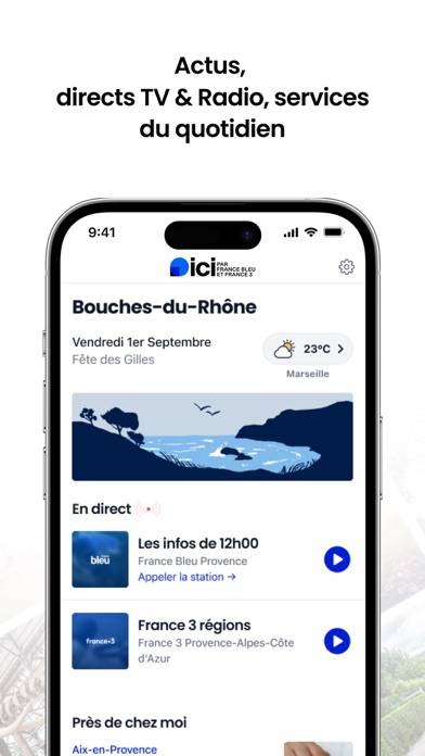 Ici par France Bleu & France 3 App screenshot #2