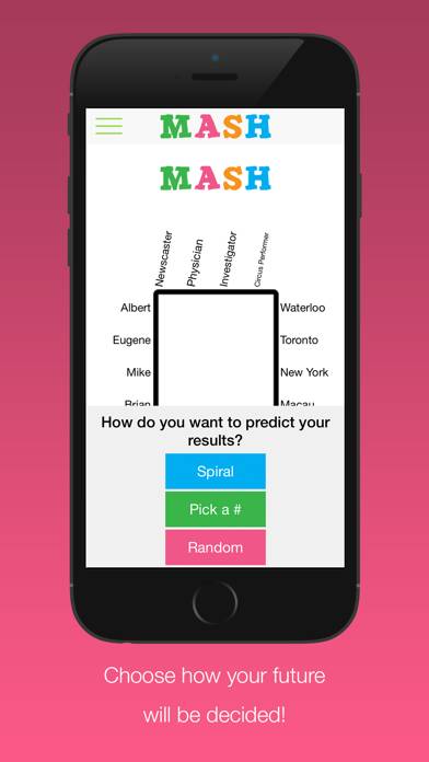 MASH Touch App skärmdump #3