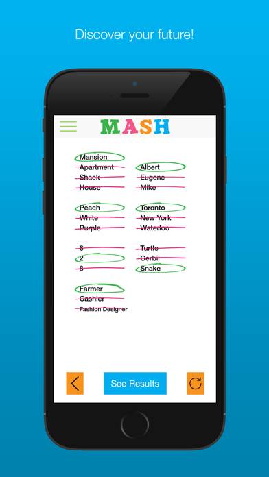 MASH Touch App skärmdump #4