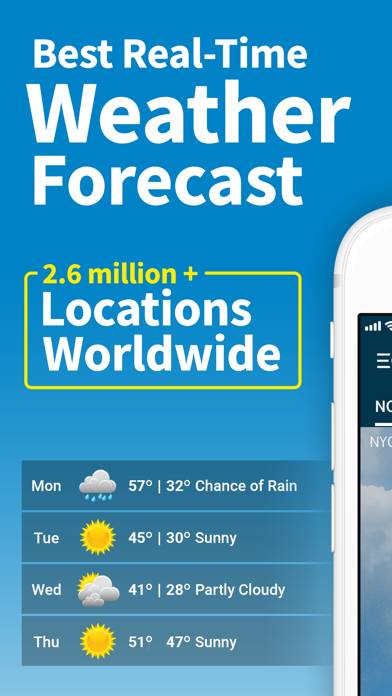 WeatherBug Elite Captura de pantalla de la aplicación #1