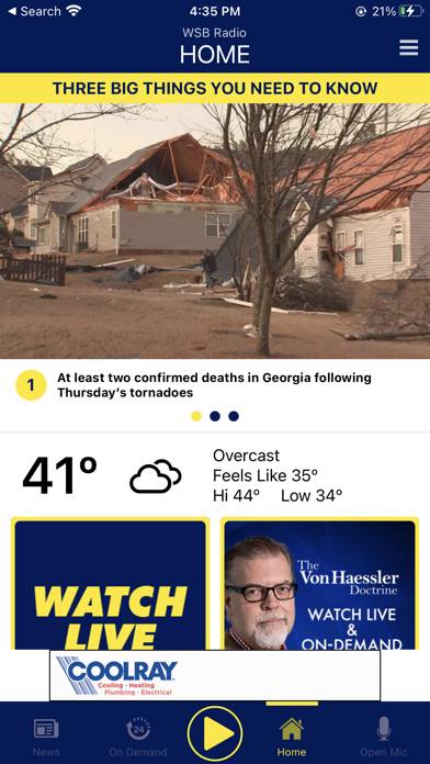 95.5 Wsb App screenshot