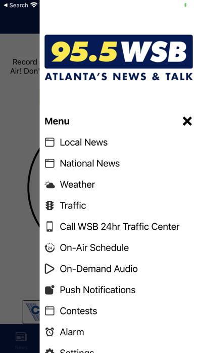 95.5 Wsb App screenshot