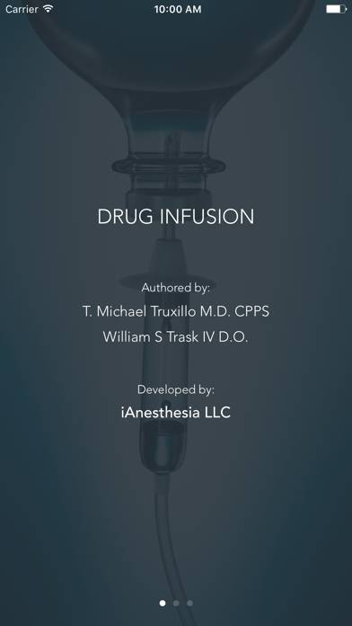 Drug Infusion Скриншот приложения #1