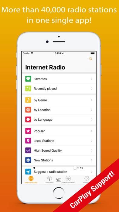 Radio App-Screenshot #2