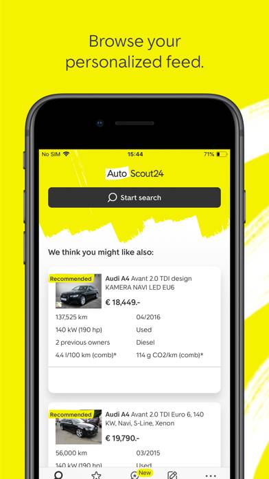 AutoScout24: Buy & Sell Cars Schermata dell'app #2