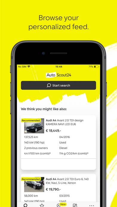 AutoScout24: Auto kaufen Bildschirmfoto #2