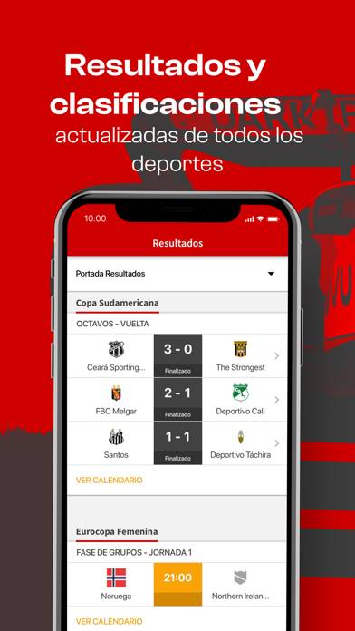 AS – Noticias deportivas Captura de pantalla de la aplicación