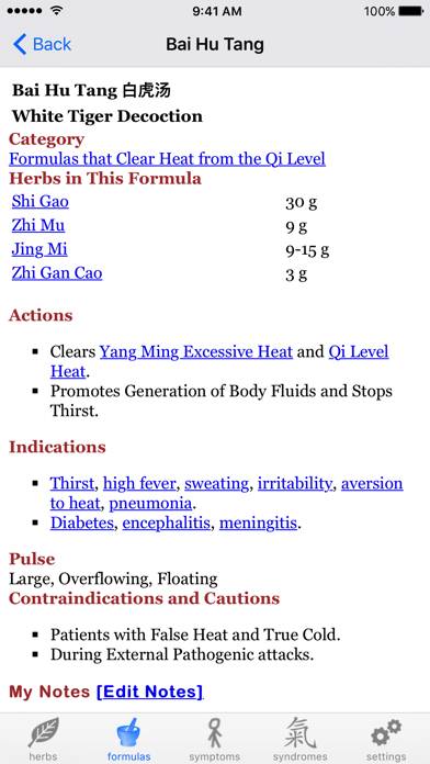 Bencao: Chinese Medicine Herbs App-Screenshot #2