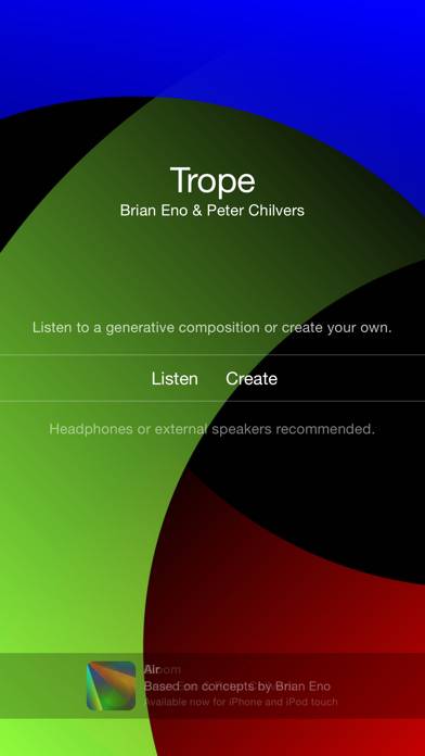 Trope App skärmdump #1