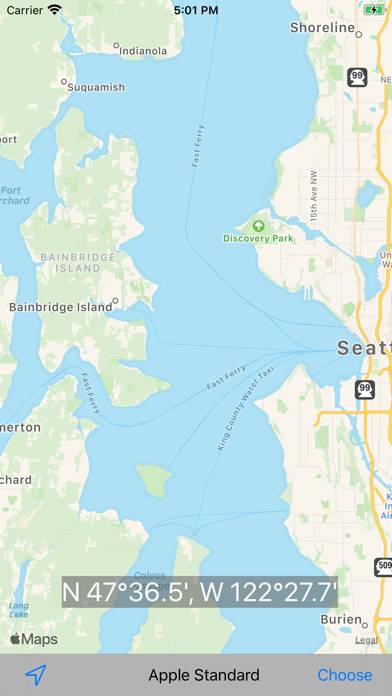 MapTap App screenshot