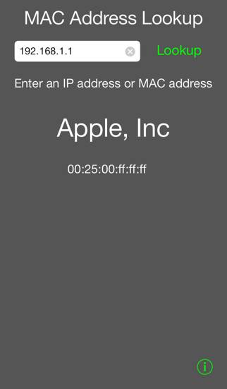 MacLookup Capture d'écran de l'application #2