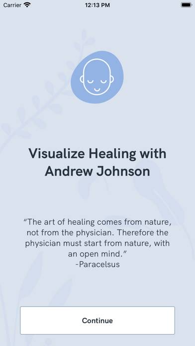 Visualize Healing with AJ App skärmdump #1