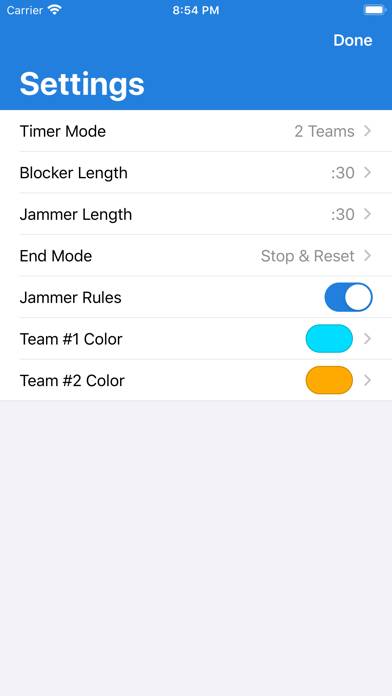 PenaltyTimer App-Screenshot #4