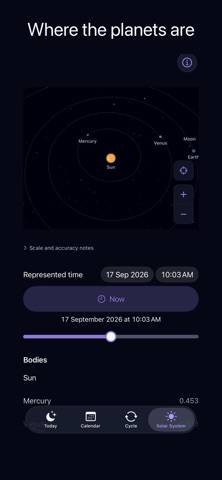 Moon Lunation immagine dello schermo