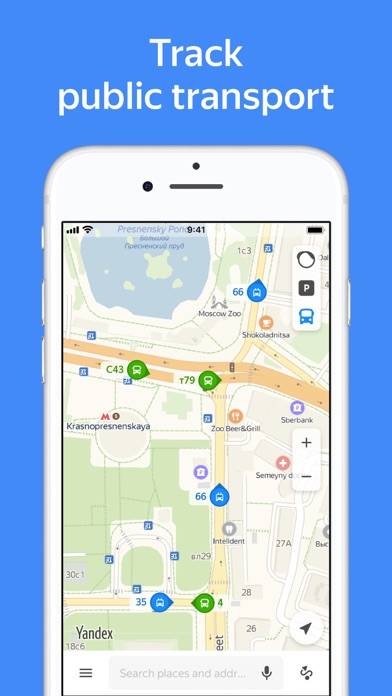 Yandex Maps & Navigator App-Screenshot #2