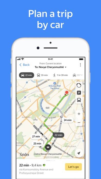 Yandex Maps & Navigator App-Screenshot #6