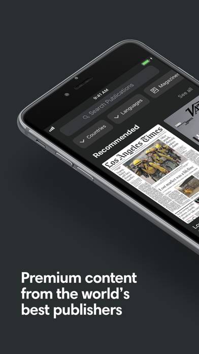 PressReader: News & Magazines Schermata dell'app #1