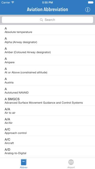 AviationABB Скриншот приложения #1