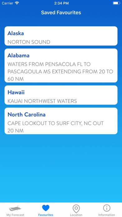 Boating Weather App screenshot #4