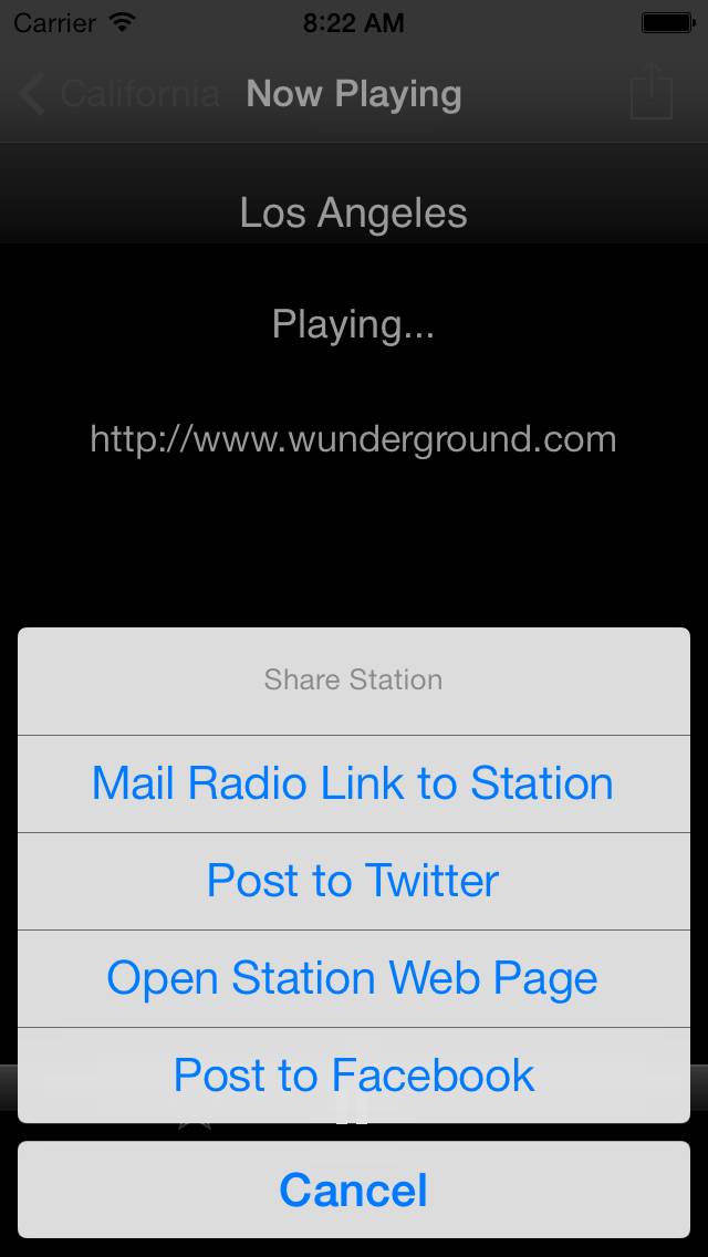 Weather Radio App screenshot #4
