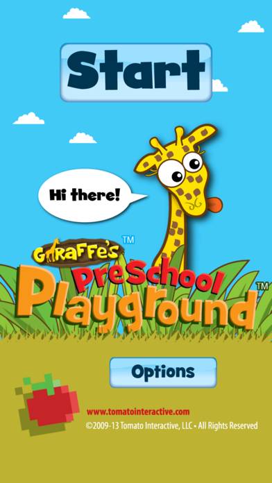 Giraffe's PreSchool Playground Uygulama ekran görüntüsü #1