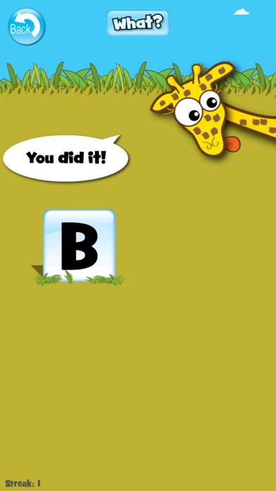 Giraffe's PreSchool Playground Скриншот приложения #4