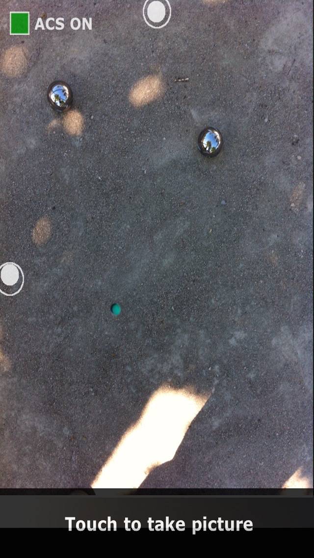 Petanque BoulOmeter skärmdump
