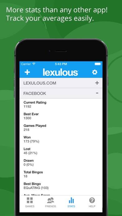 Lexulous Word Game Capture d'écran de l'application #4