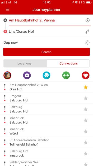 ÖBB Scotty App-Screenshot #1