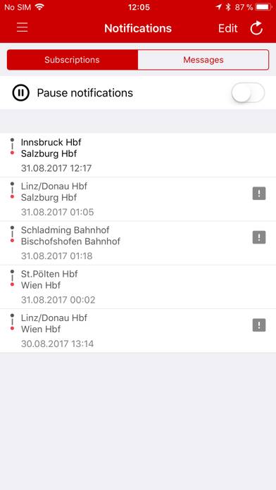 ÖBB Scotty App screenshot #4