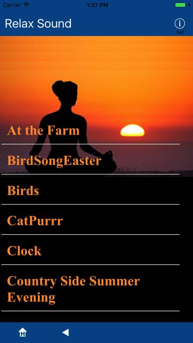 Relax Sound App screenshot #2