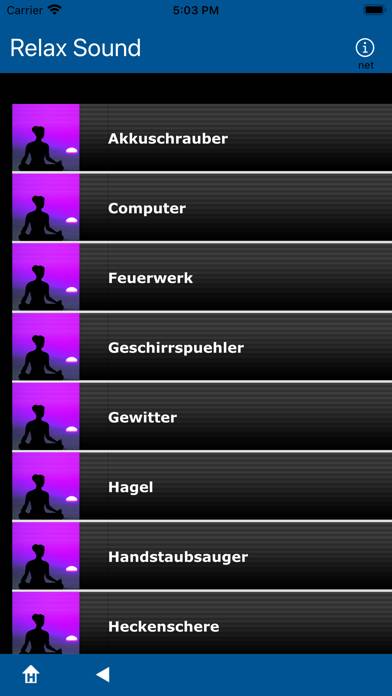 Relax Sound App screenshot #4