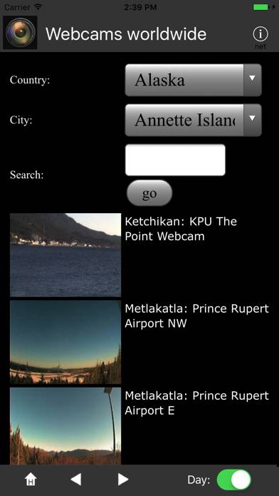 Webcams worldwide Schermata dell'app #4