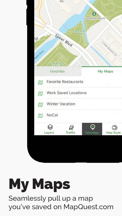 MapQuest GPS Navigation & Maps App screenshot