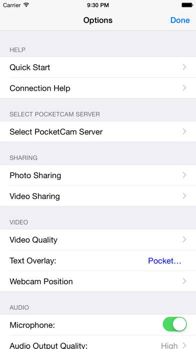 PocketCam App screenshot #4