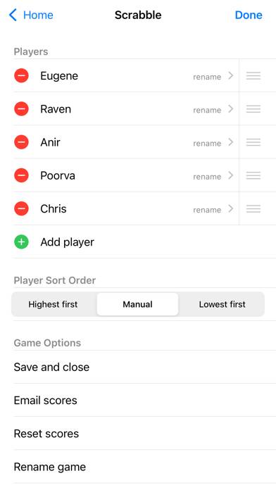 Score Keeper App screenshot #4