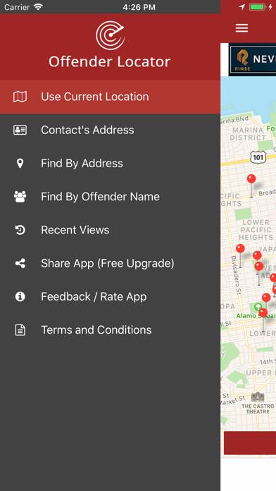 Offender Locator Capture d'écran de l'application #6