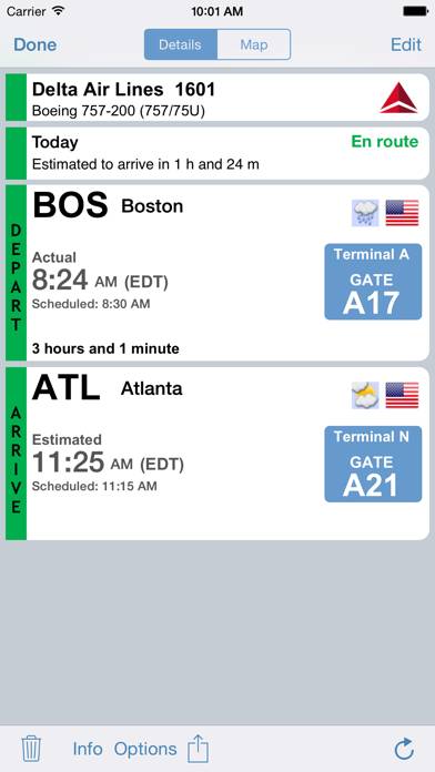 Flight Update Pro Captura de pantalla de la aplicación #1